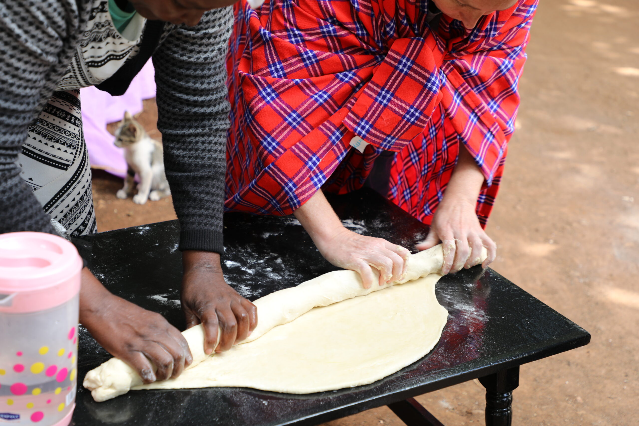 Learning How to Make Kenyan Chapattis